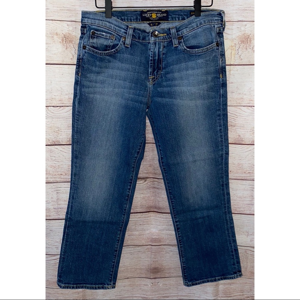 Lucky Brand crop jeans